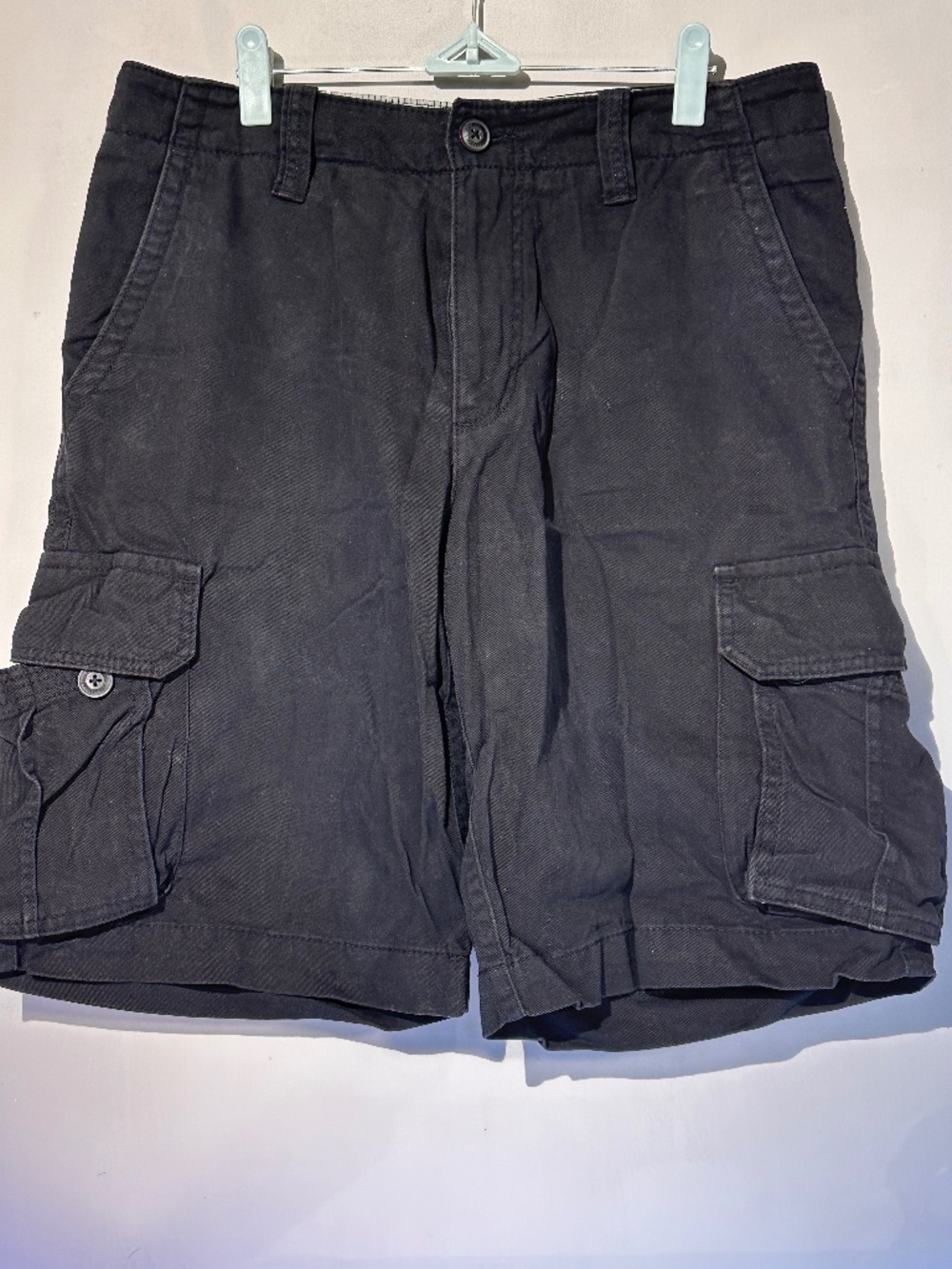 Men's Aeropostale Black Cargo Shorts, sz 32 (B32)
